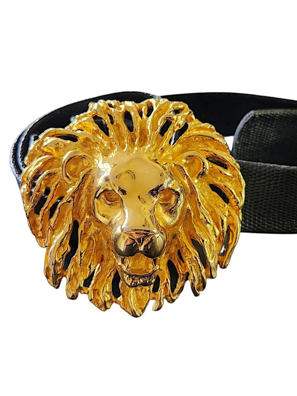 Doreen Ryan Lion's Head Belt Buckle